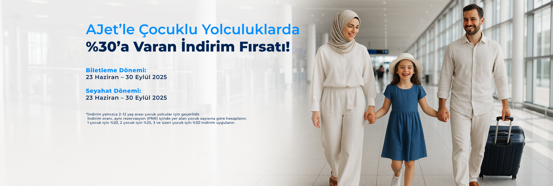 AJet’ten Çocuklara Özel Kampanya